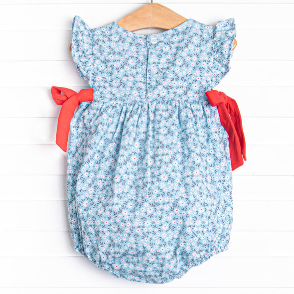 Rissa Girl Bubble, Blue Floral