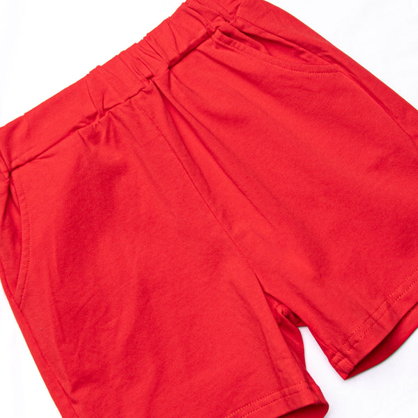 All-American Classic Polo Short Set, Blue