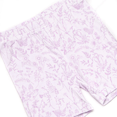 Tangled Up in Toile Bamboo Pajama Short Set, Pink
