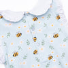 Bumble Bee Blues Dress, Blue