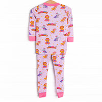 Super Sleepers Bamboo Pajama Set, Pink