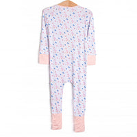 Gosling Garden Bamboo Zippy Pajama, Pink