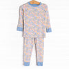 Bloom Baby Bloom Bamboo Pajama Set, Blue