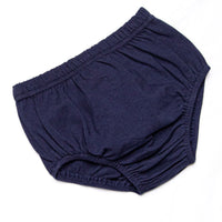 Evan Long Sleeve Pocket Diaper Set, Navy Stripe