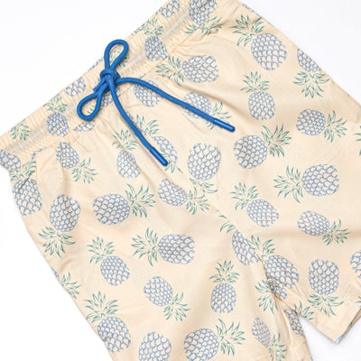 No Dole Days Swim Trunks, Blue