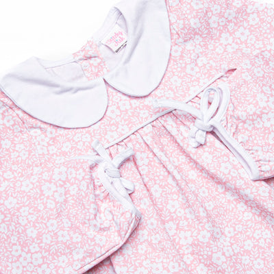 Garden Gate Collared Dress, Pink