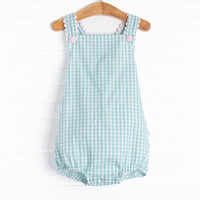 Mabel Bubble, Mint Gingham
