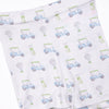 Tee Time Bamboo Pajama Short Set, Green