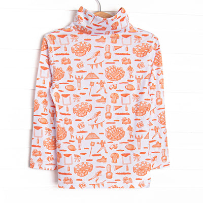 Tailgates and Touchdowns Pullover, Orange