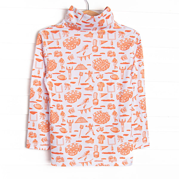 Tailgates and Touchdowns Pullover, Orange