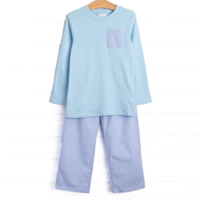 Winchester Wonder Pant Set, Blue