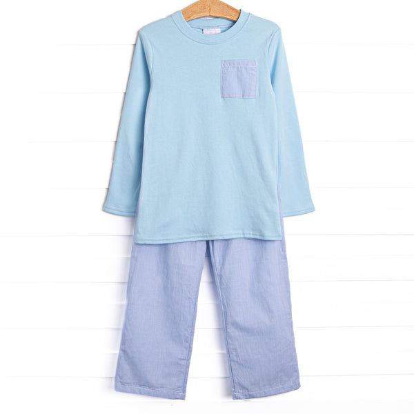 Winchester Wonder Pant Set, Blue
