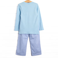 Winchester Wonder Pant Set, Blue