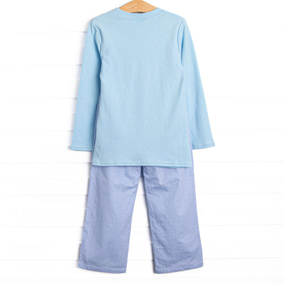 Winchester Wonder Pant Set, Blue