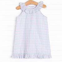 Pastel Praise Dress, Pink