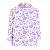 Tailgates and Touchdowns Pullover, Purple