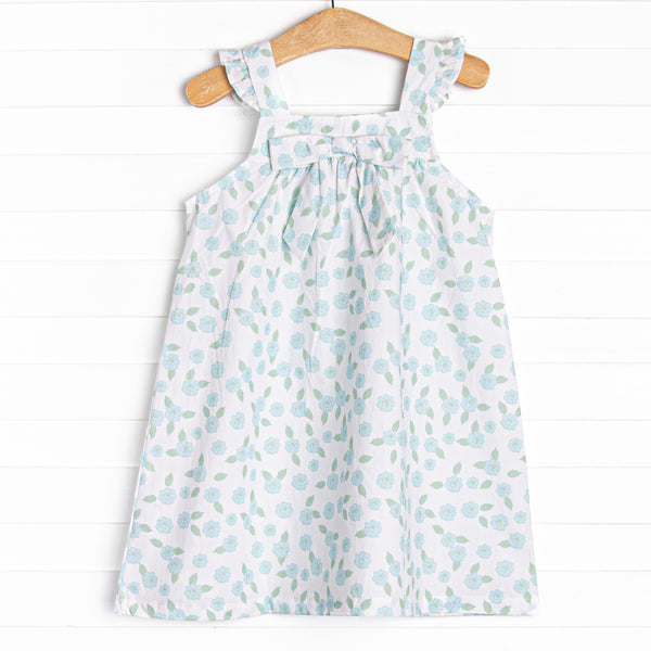 Berry Blue Bundles Dress, Blue