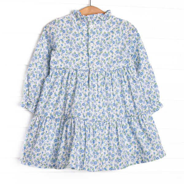 Blue Berry Blooms Dress, Blue