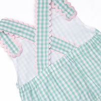Mabel Bubble, Mint Gingham