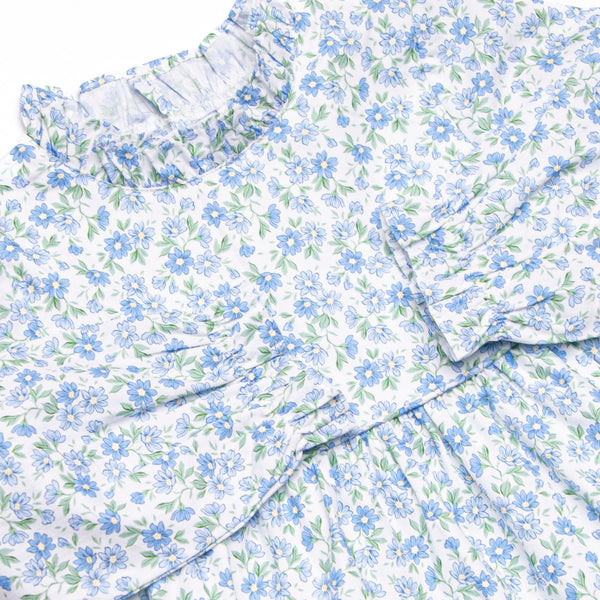 Blue Berry Blooms Dress, Blue