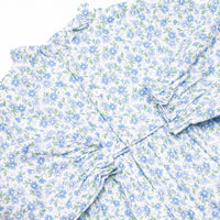 Blue Berry Blooms Dress, Blue