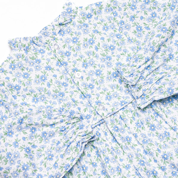 Blue Berry Blooms Dress, Blue