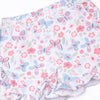 Butterfly Gardens Ruffle Short Set, Blue
