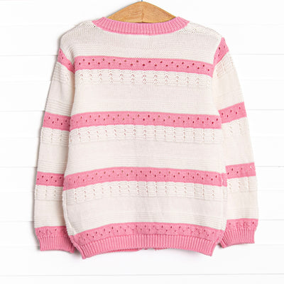 Cottontail Cardigan, Pink