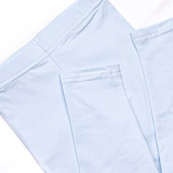 Blue Berry Blooms Legging Set, Blue