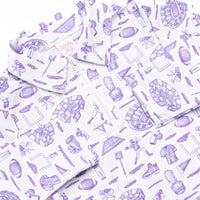 Tailgates and Touchdowns Tennis Dress, Purple