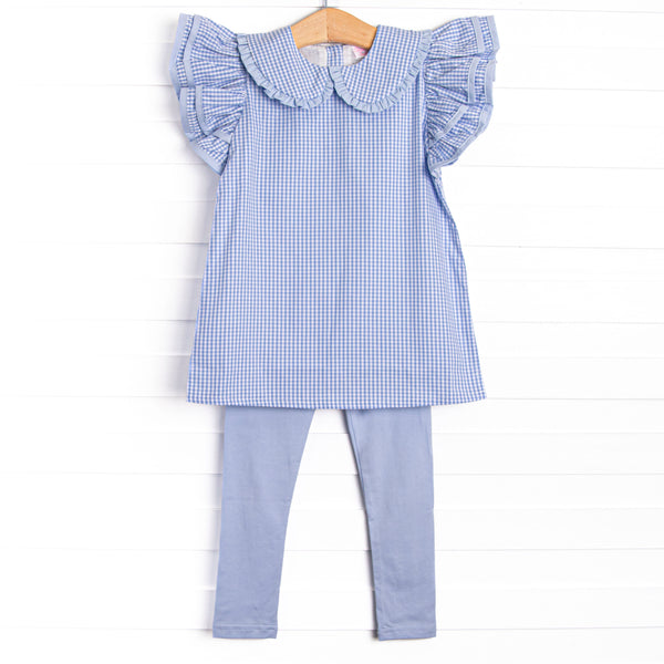 Countryside Coast Legging Set, Blue