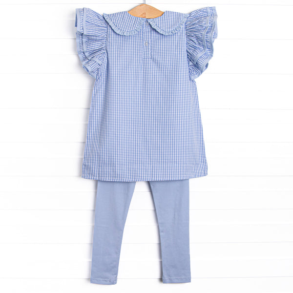 Countryside Coast Legging Set, Blue