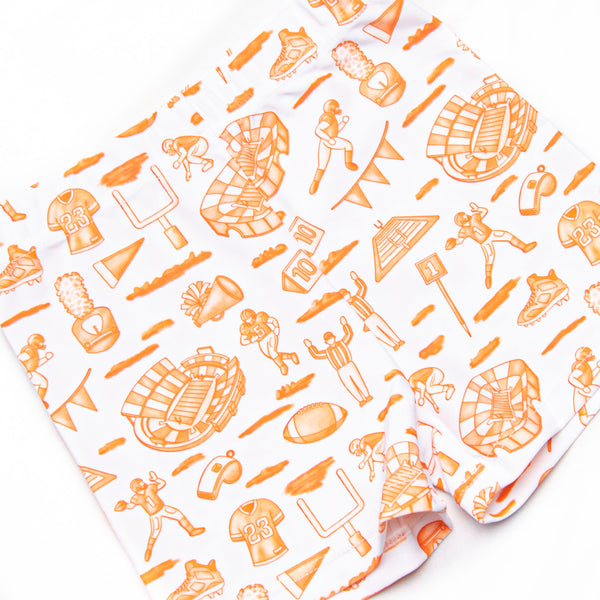Tailgates and Touchdowns Tennis Dress, Orange
