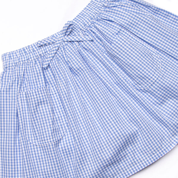 Countryside Coast Skirt Set, Blue