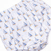 Sails and Sunshine Applique Diaper Set, Blue