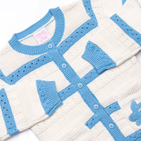 Cottontail Cardigan, Blue