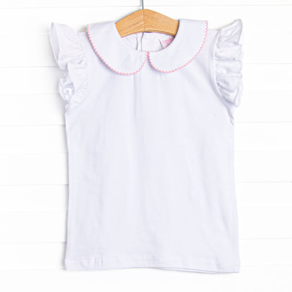 Nell Knit Collared Top, (2 Colors)