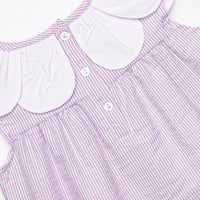 Spring Stripes Dress, Purple