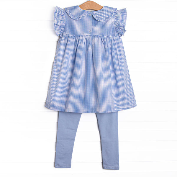 Countryside Coast Pocket Legging Set, Blue
