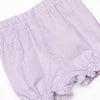 Spring Stripes Bloomer Set, Purple