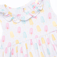 Popsicle Polka Dots Dress, Pink