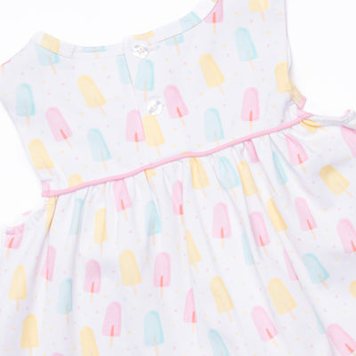 Popsicle Polka Dots Bloomer Set, Pink