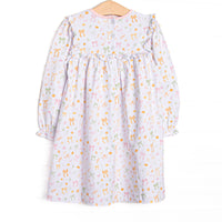 Pinwheel Pumpkin Patch Dress, Pink