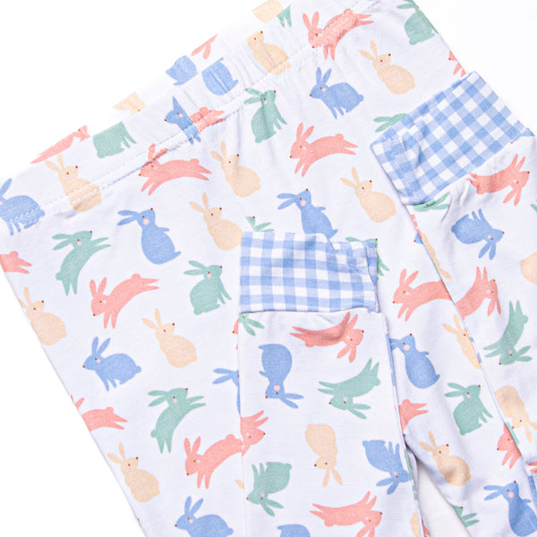 Cottontail Colors Bamboo Pajama Set, Blue