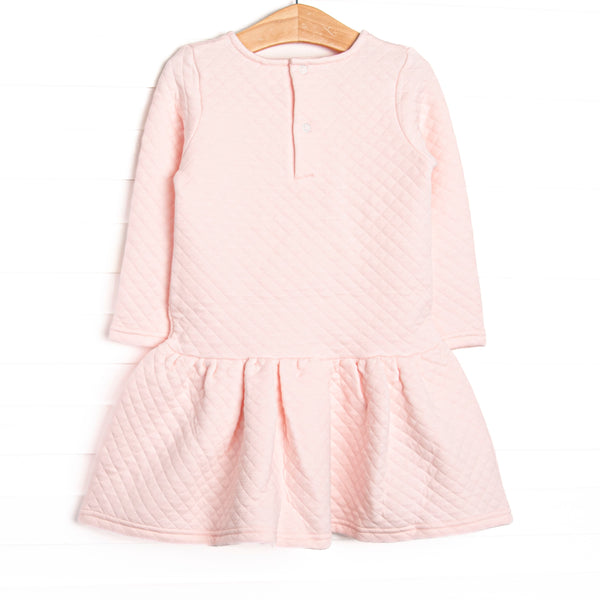Courtney Quilted Dress, Pink