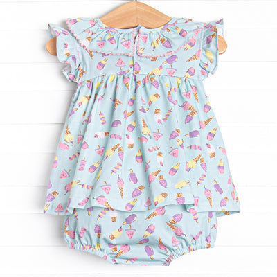Beat the Heat Treat Skirted Bubble, Green
