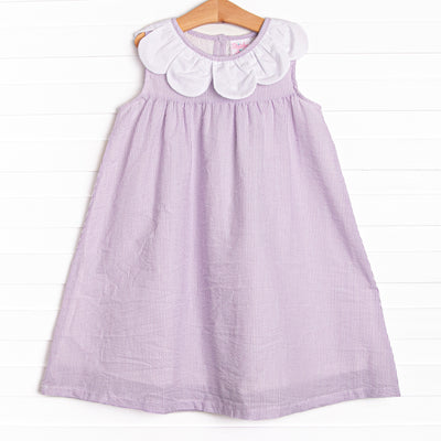 Spring Stripes Dress, Purple