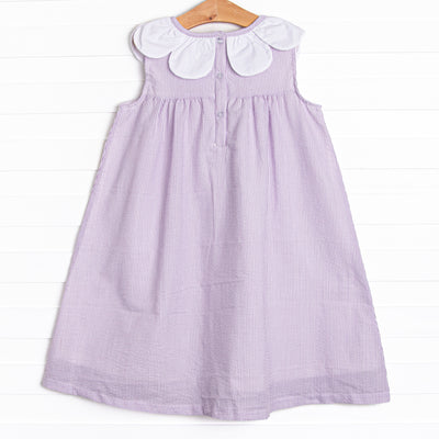 Spring Stripes Dress, Purple