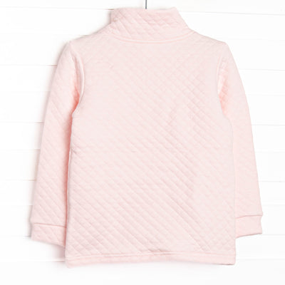 Courtney Quilted Pullover, Pink