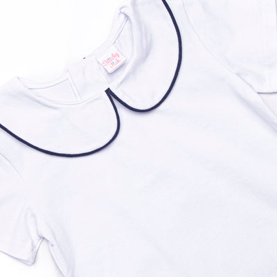 Niles Knit Collared Top, (2 Colors)
